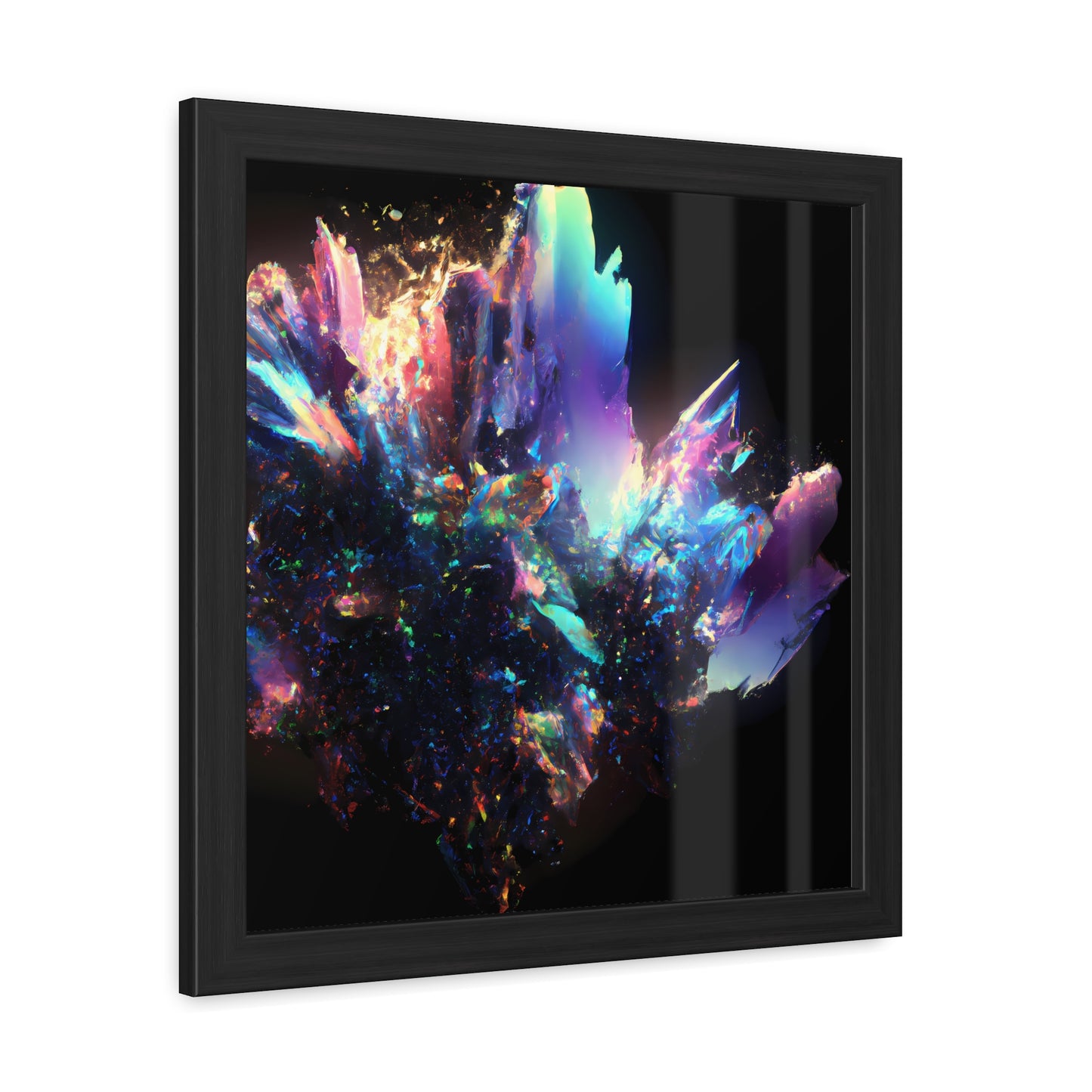 Neon Nexus 12 - on Framed Print