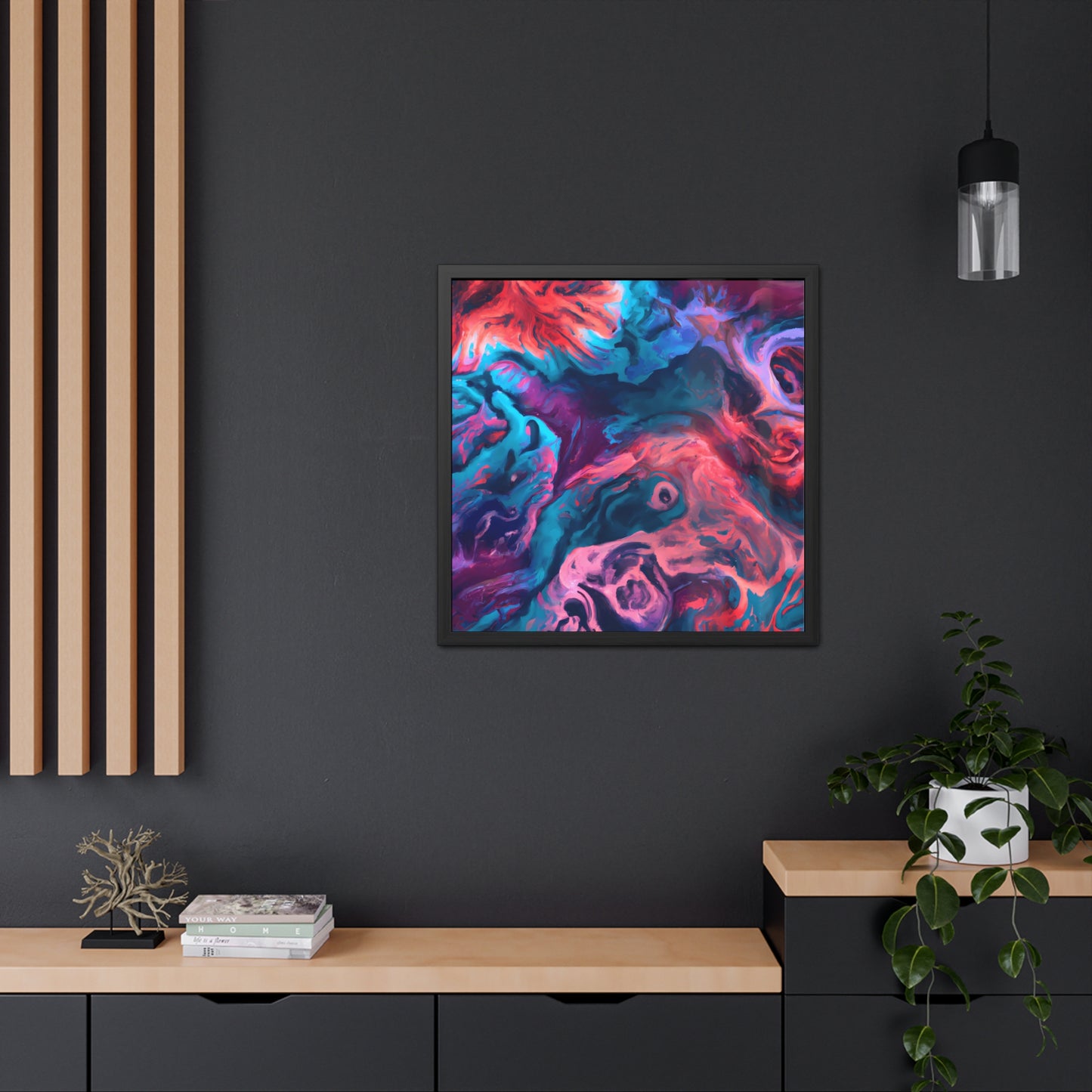 Quantum Euphoria 16 - on Framed Print