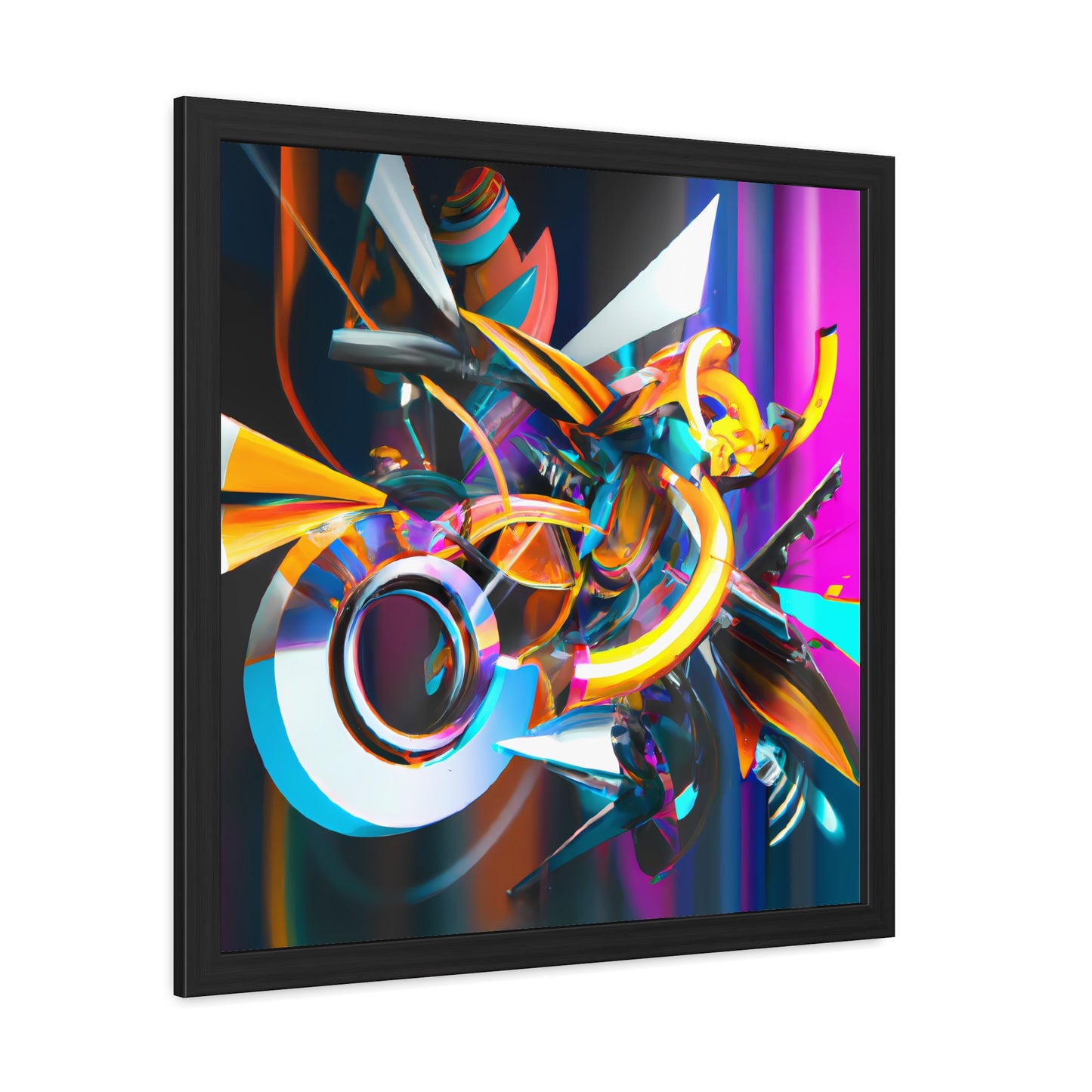 Temporal Flux 20 - on Framed Print