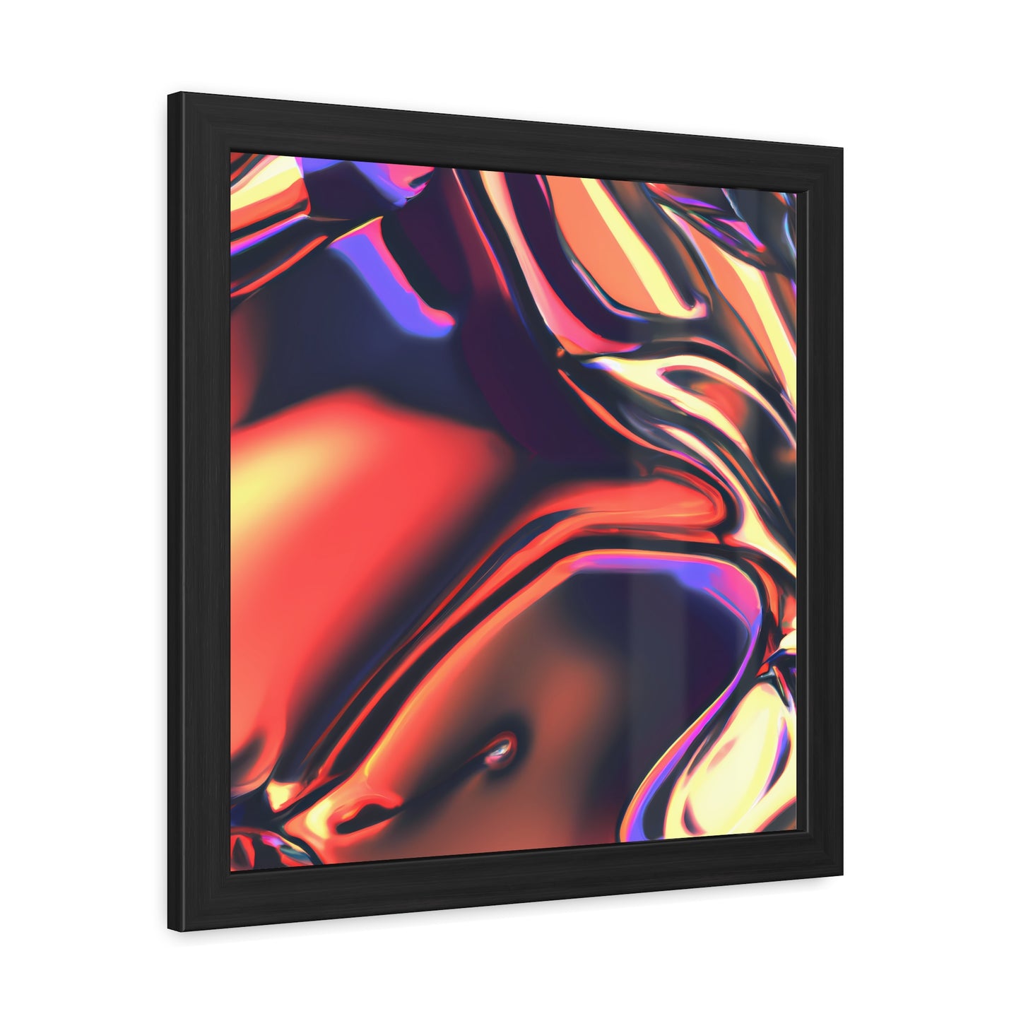 Neon Nexus 15 - on Framed Print