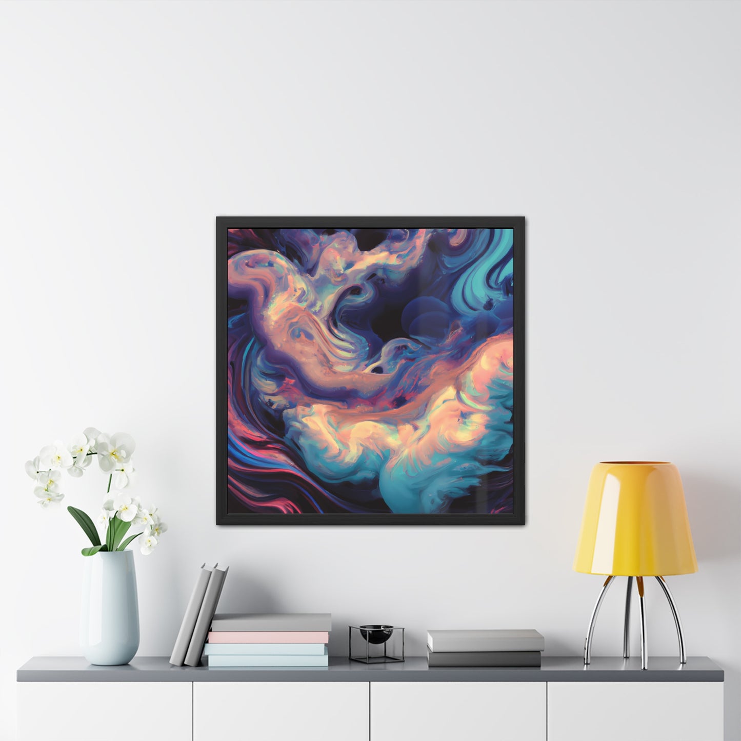 Quantum Euphoria 9 - on Framed Print