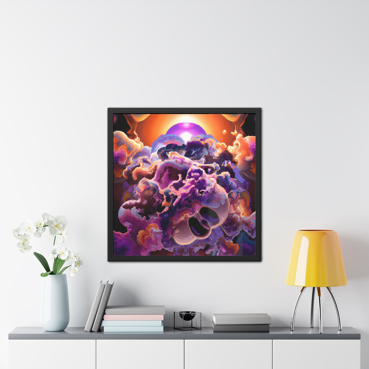 Temporal Flux 11 - on Framed Print