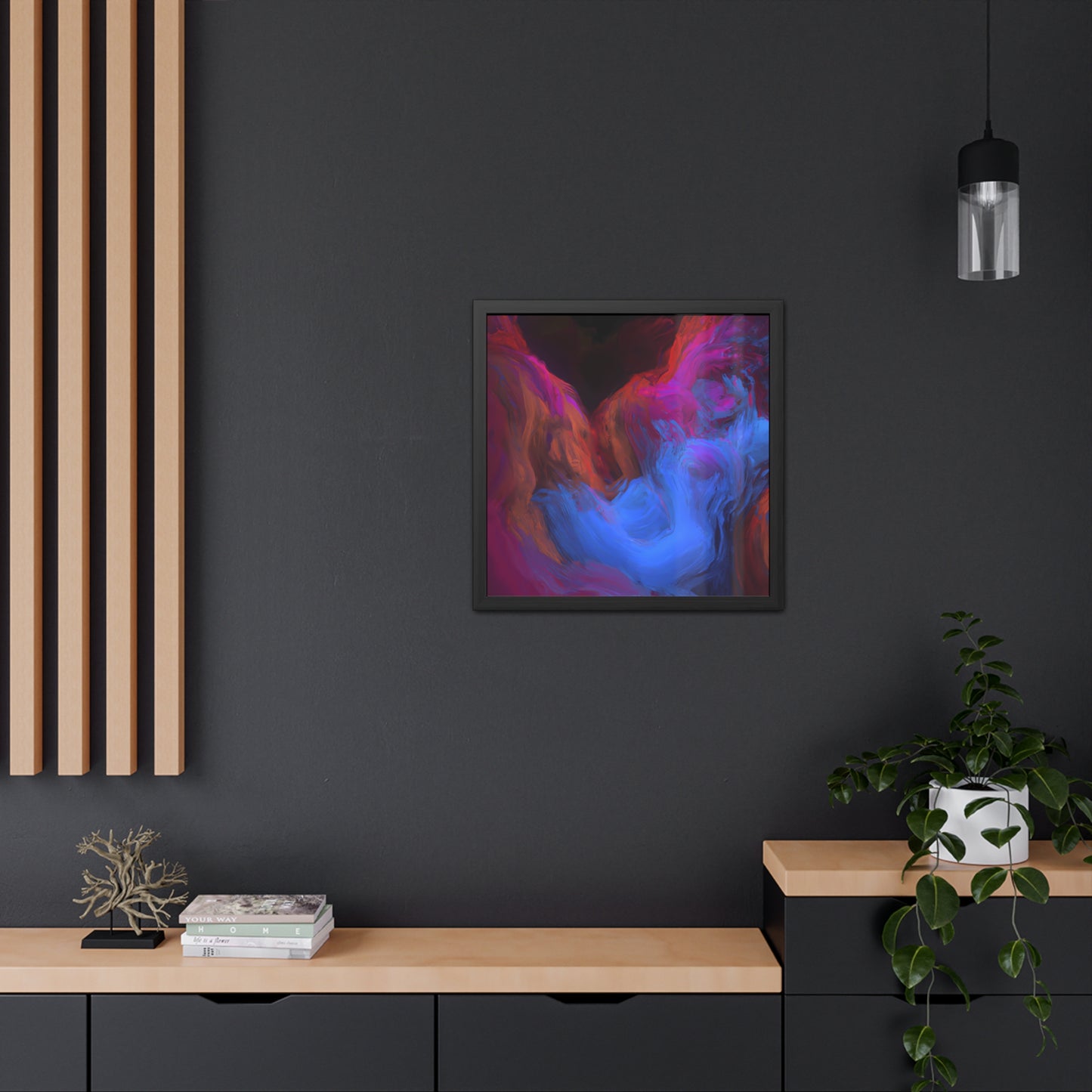 Quantum Euphoria 8 - on Framed Print