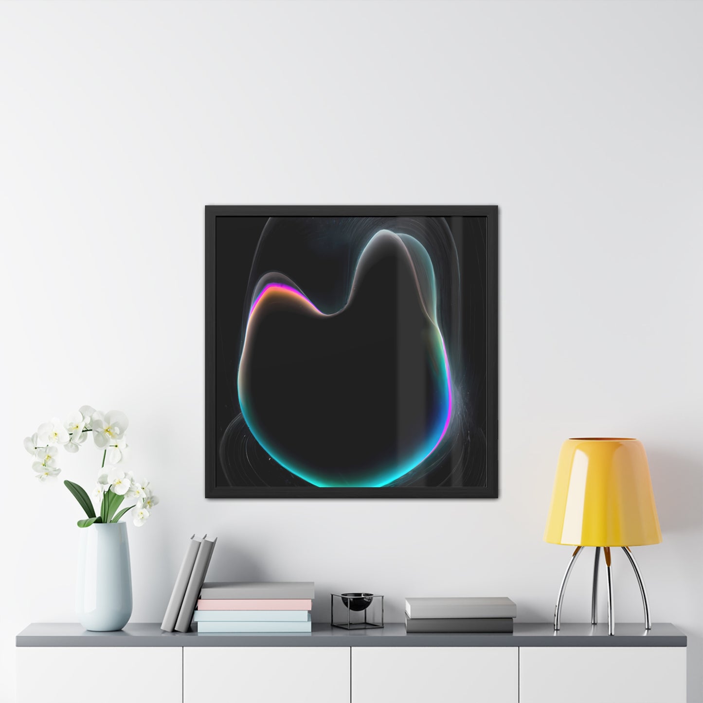 Temporal Flux 4 - on Framed Print