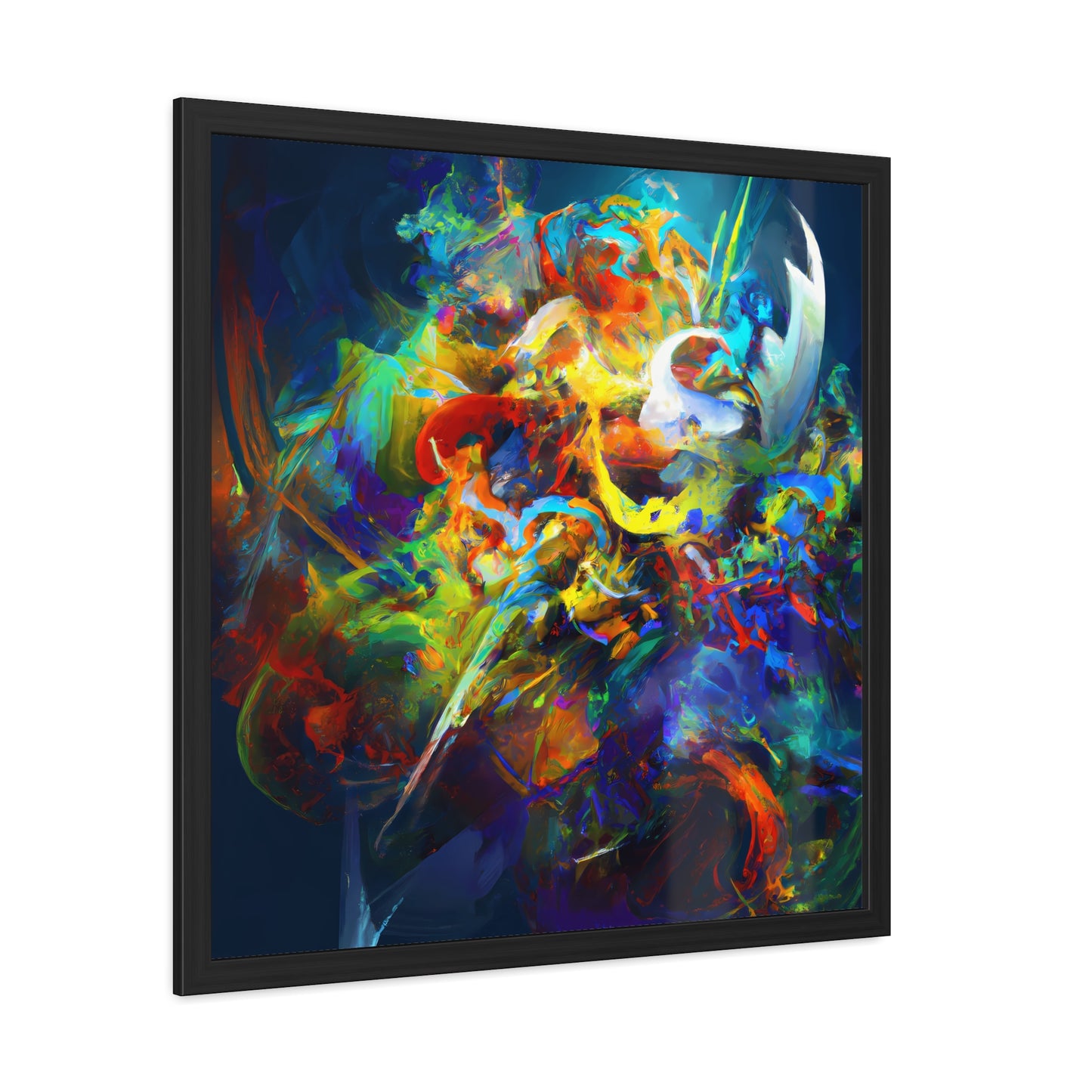 Fabstract 103 - on Framed Print