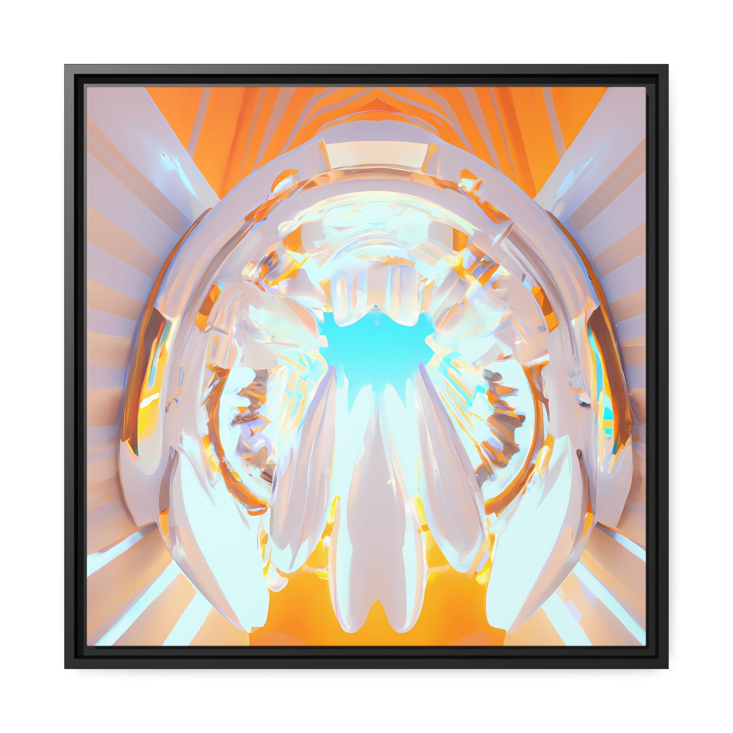 Temporal Flux 4 - on Framed Canvas