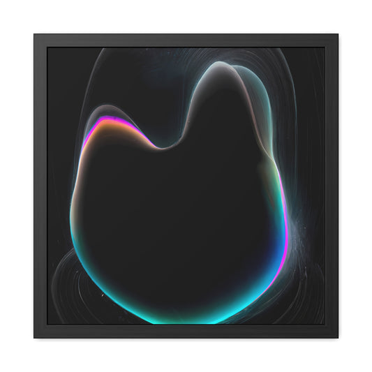 Temporal Flux 4 - on Framed Print