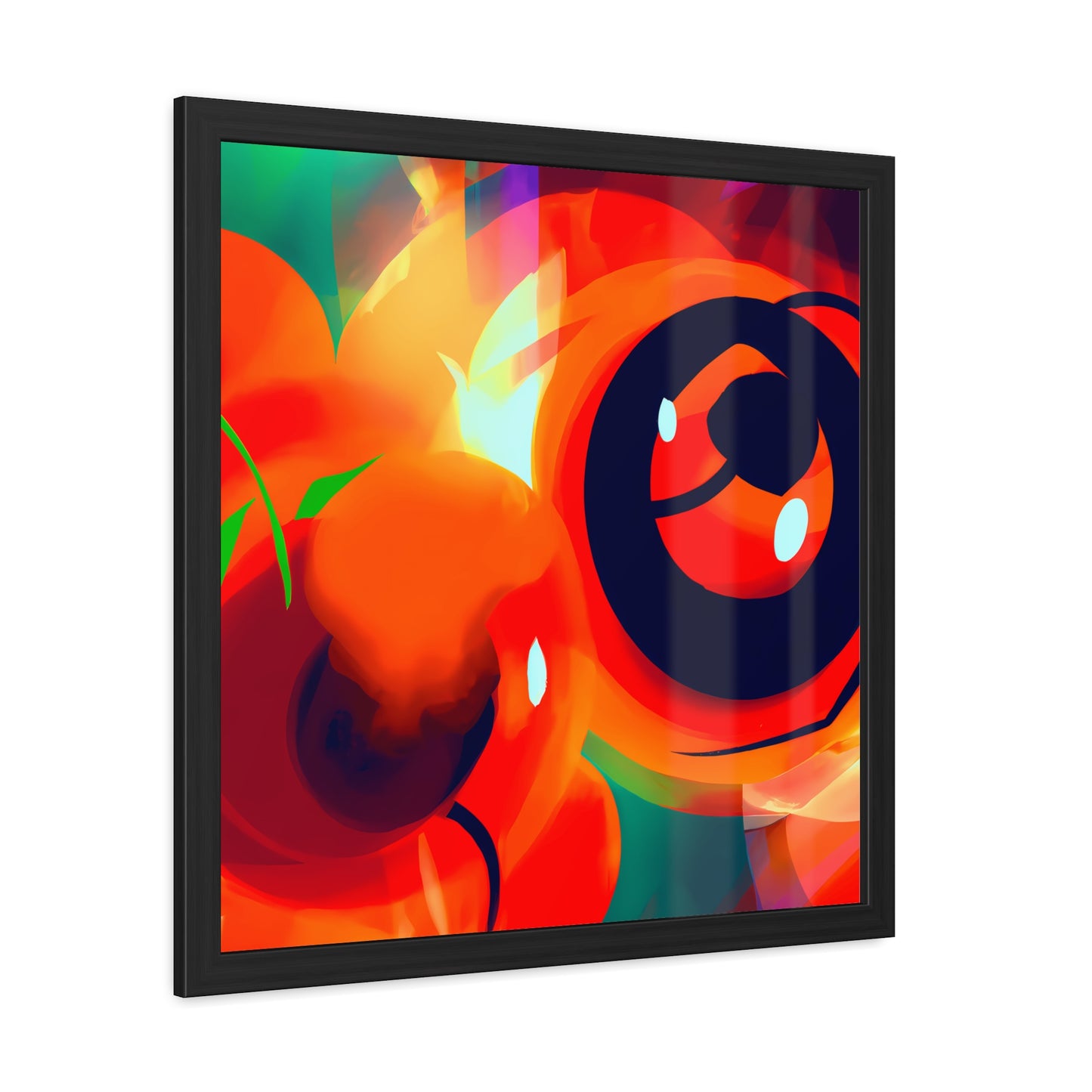 Fabstract 7 - on Framed Print