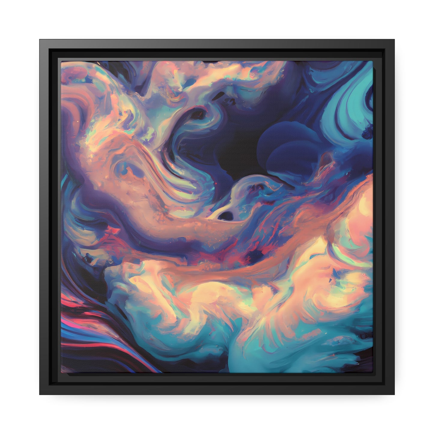 Quantum Euphoria 9 - on Framed Canvas