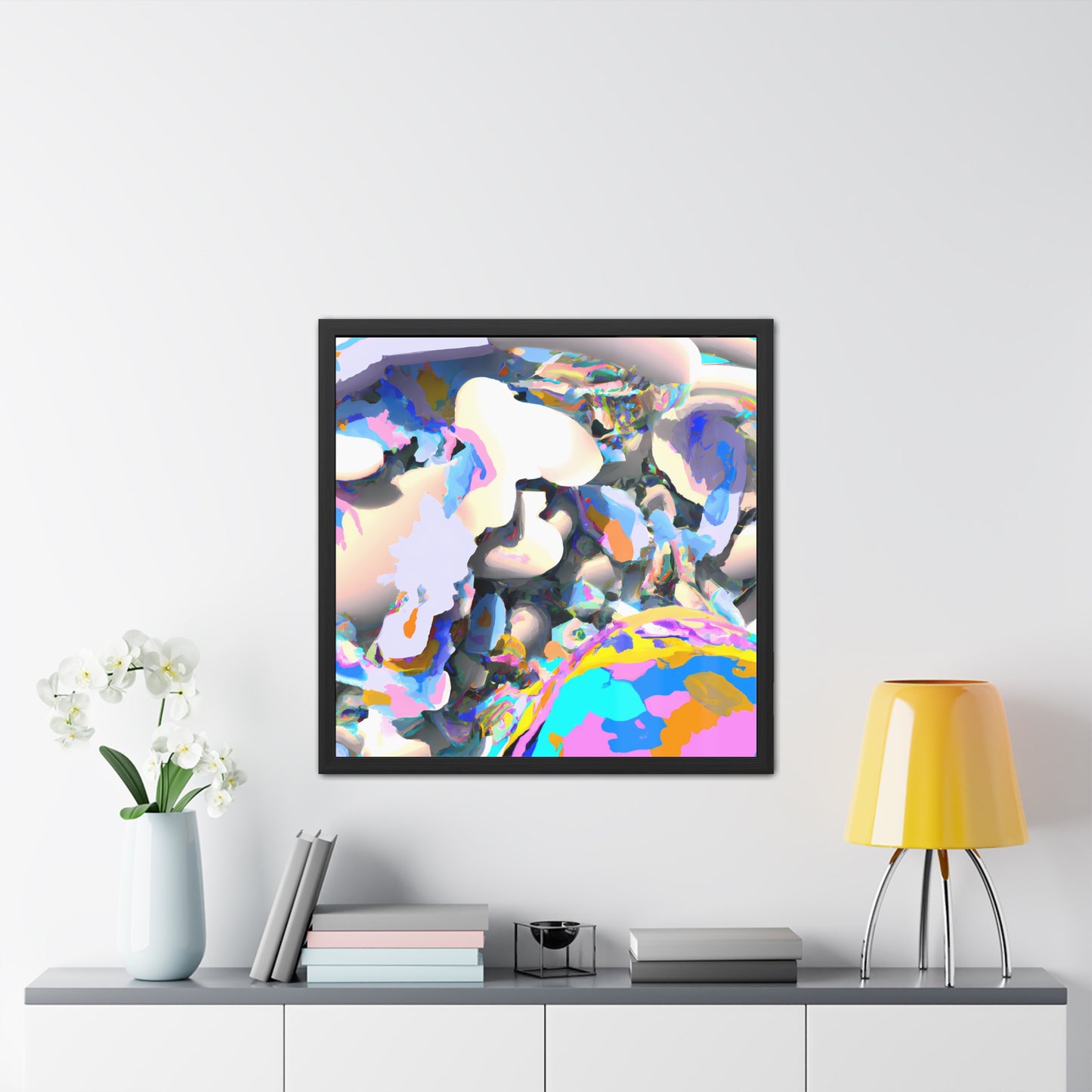 Neon Nexus 6 - on Framed Print