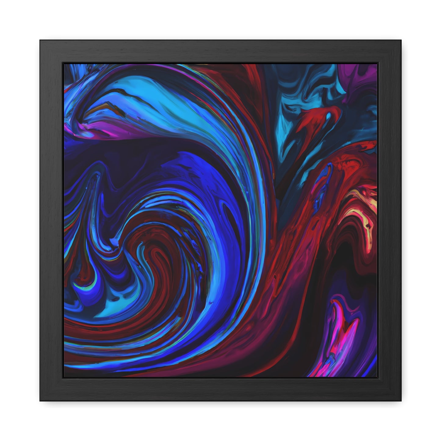 Fabstract 94 - on Framed Print