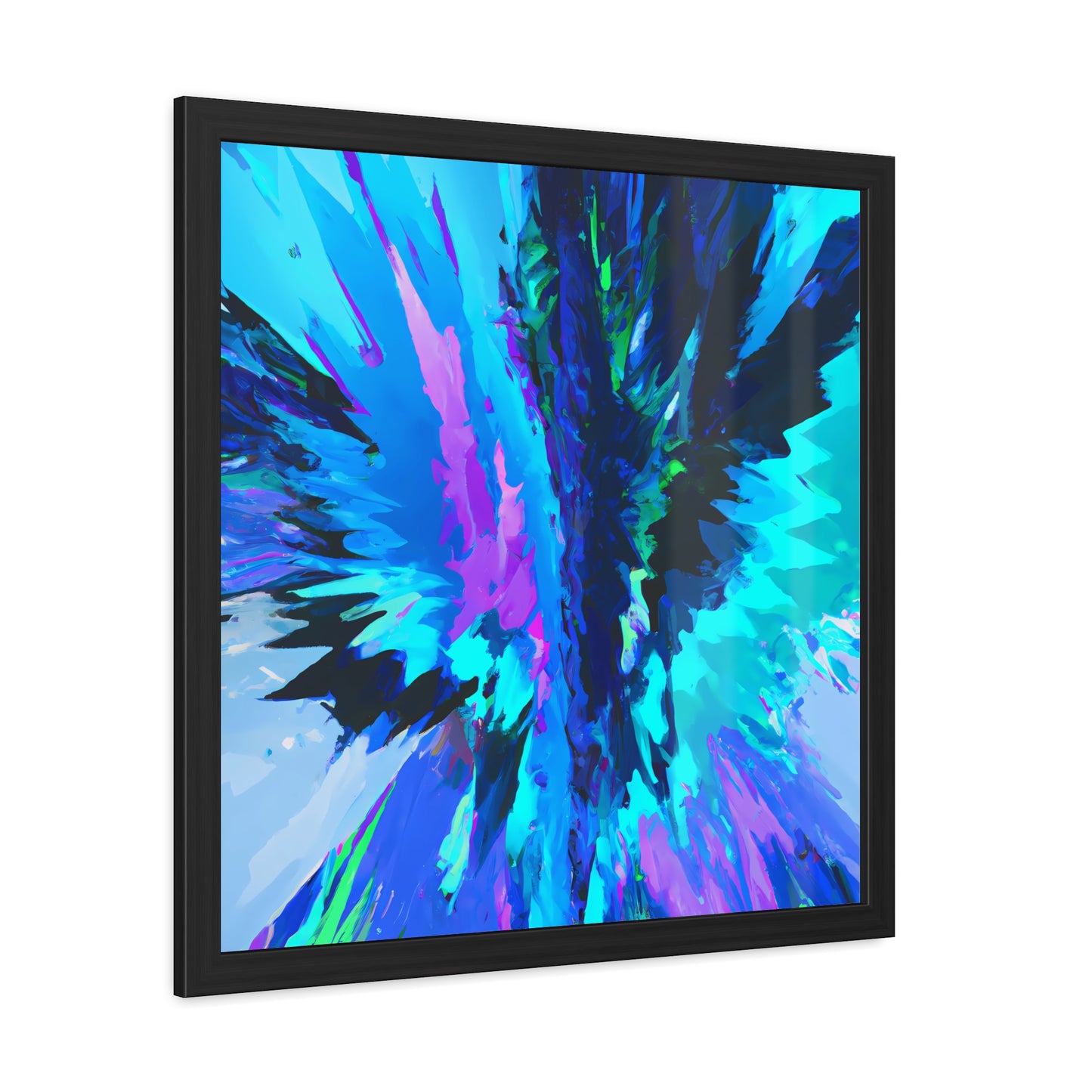 Fabstract 77 - on Framed Print