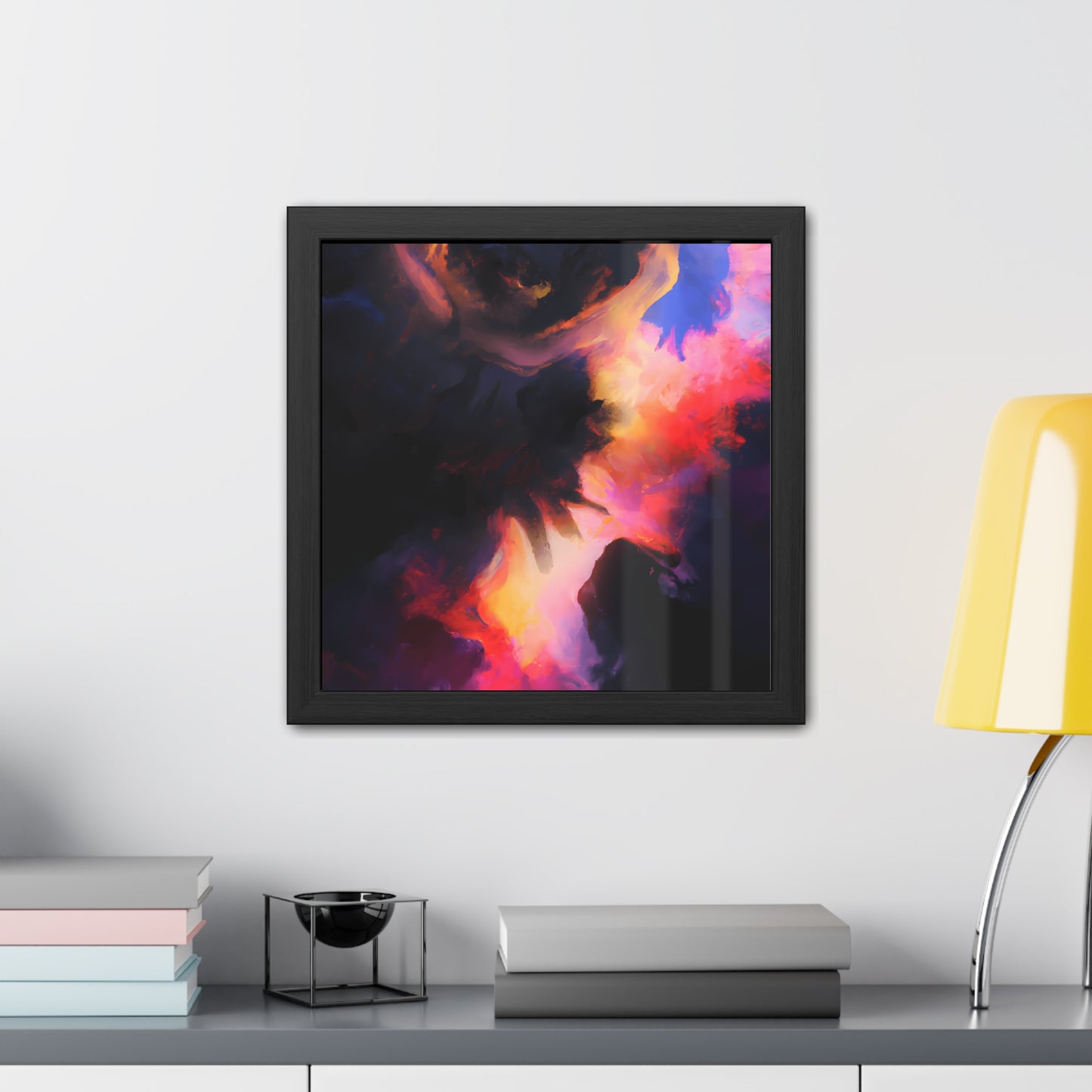 Fabstract 41 - on Framed Print