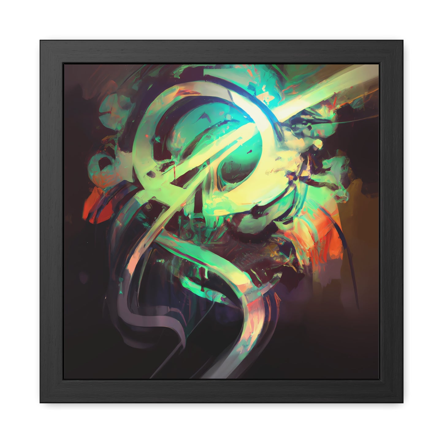 Future Graffiti 10 - on Framed Print