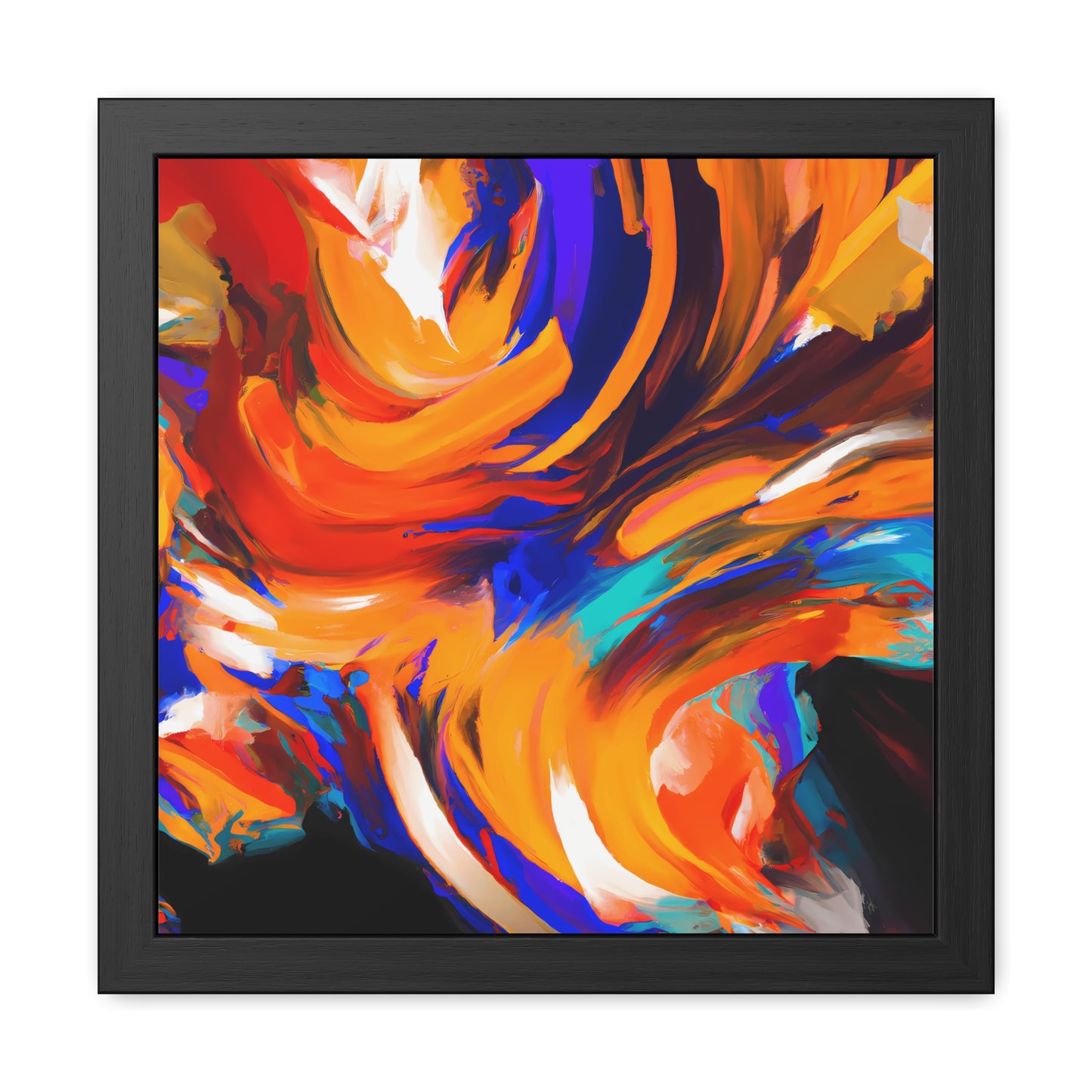 Fabstract 56 - on Framed Print