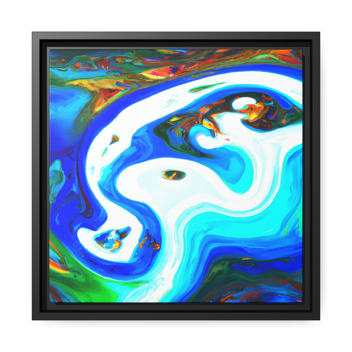 Infinite Perspectives 20 - on Framed Canvas