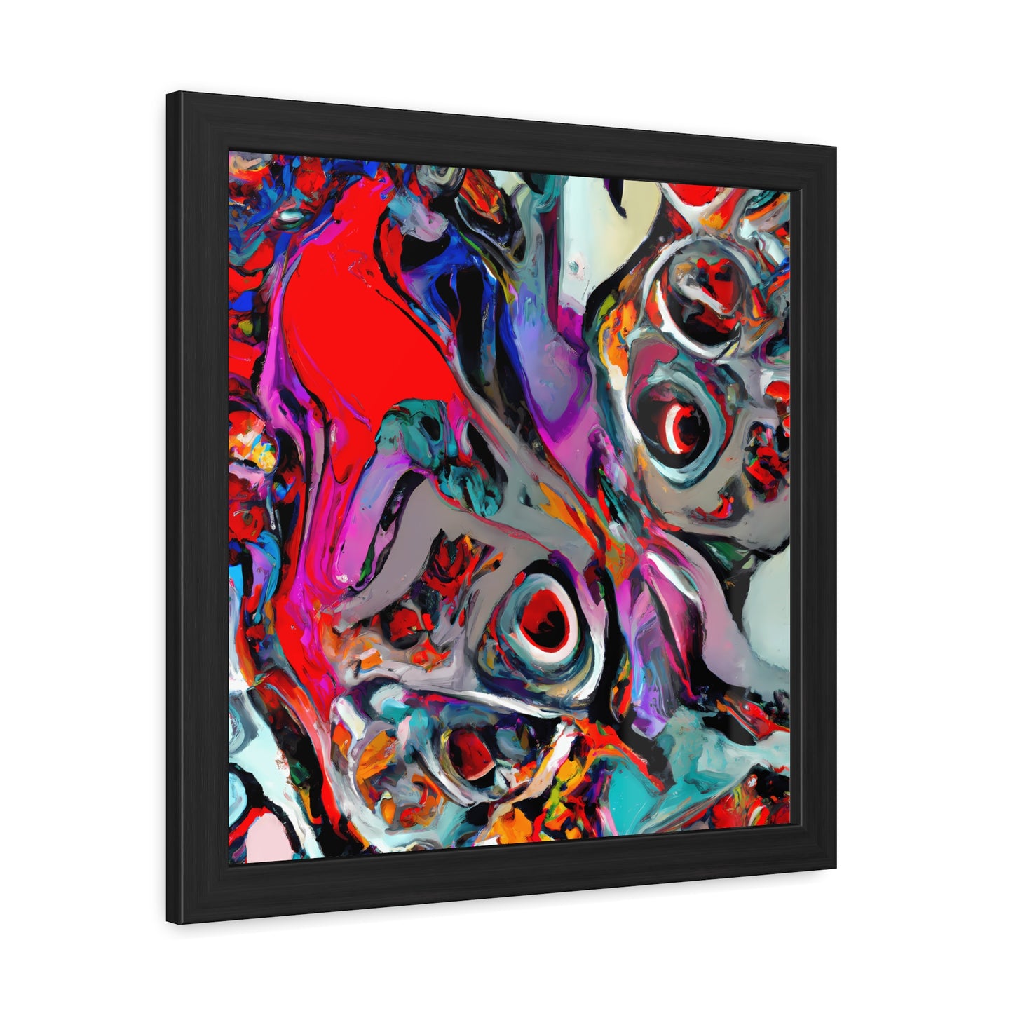 Fabstract 118 - on Framed Print