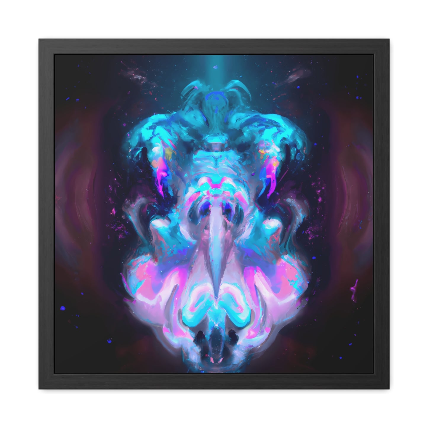 Fabstract 59 - on Framed Print