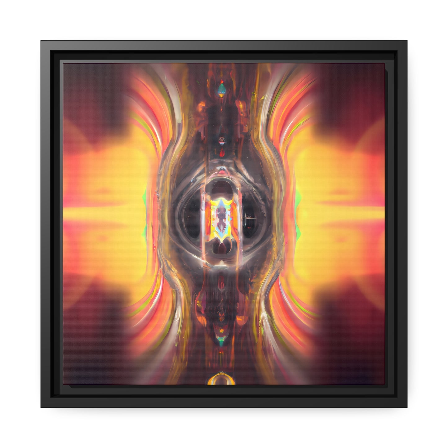 Temporal Flux 7 - on Framed Canvas