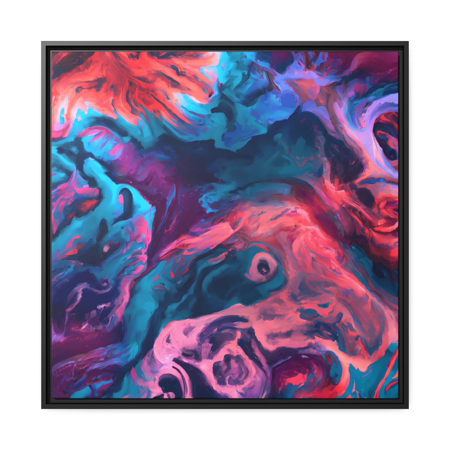 Quantum Euphoria 16 - on Framed Canvas