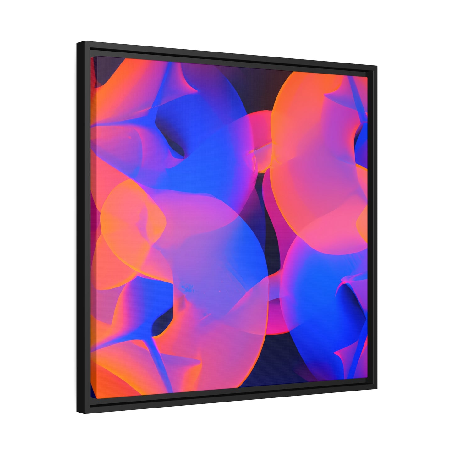 Neon Nexus 8 - on Framed Canvas