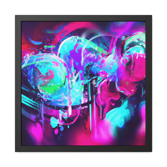 Future Graffiti 16 - on Framed Print