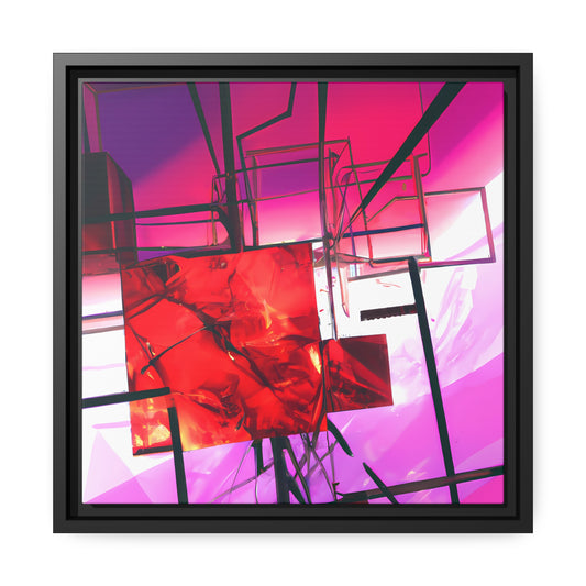 Temporal Flux 8 - on Framed Canvas