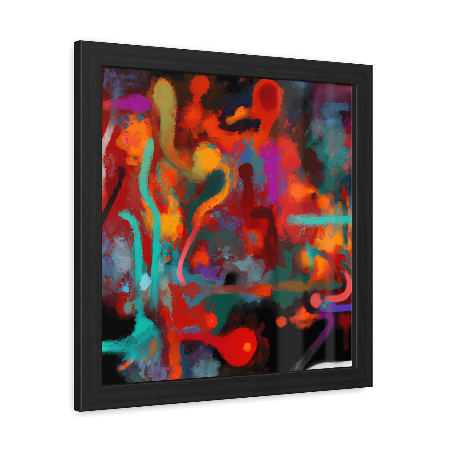 Fabstract 80 - on Framed Print