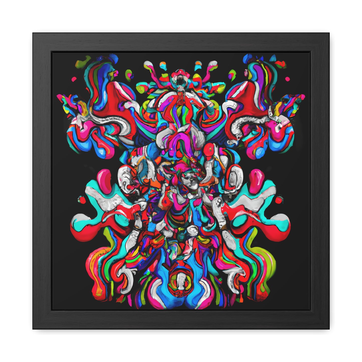 Fabstract 34 - on Framed Print