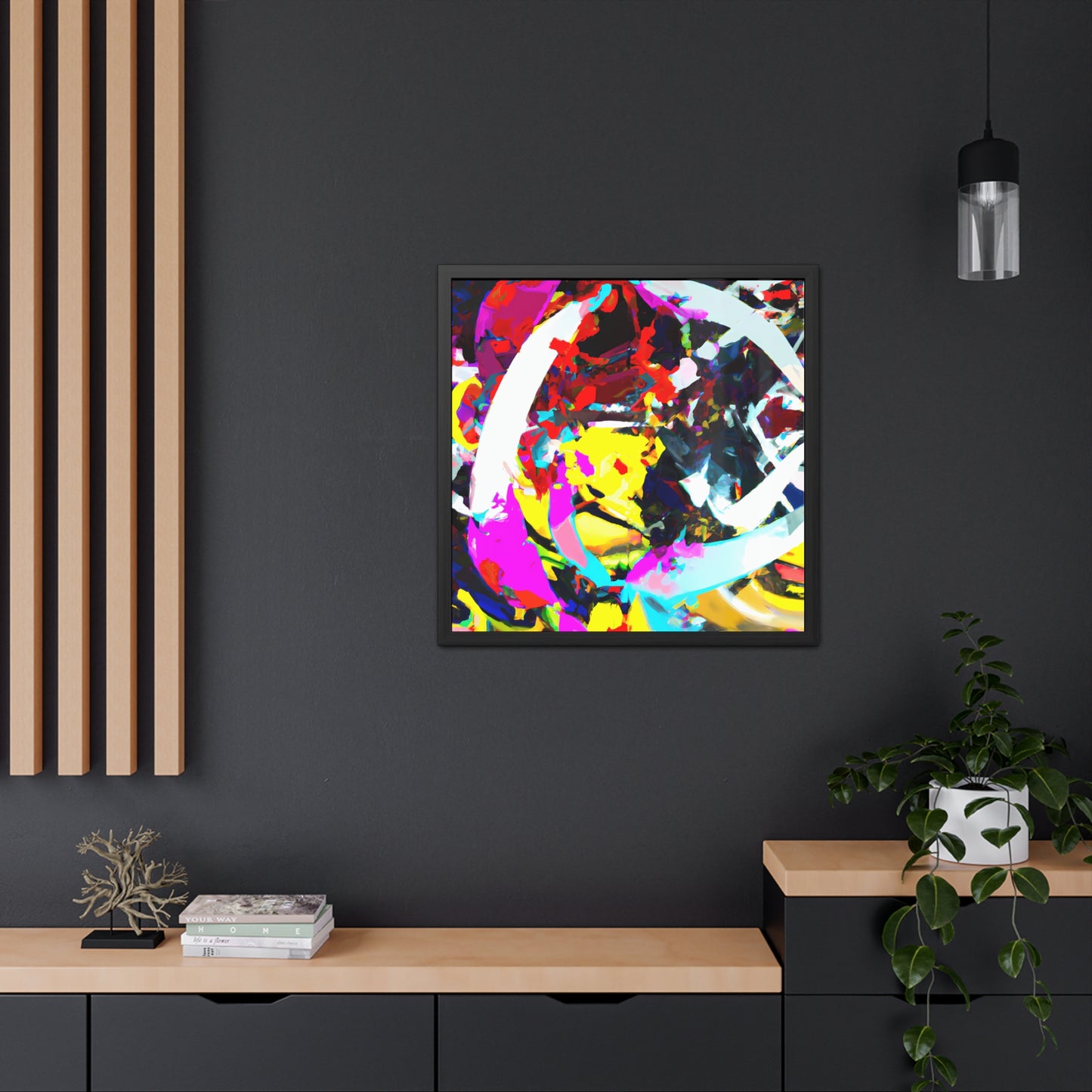 Future Graffiti 13 - on Framed Print