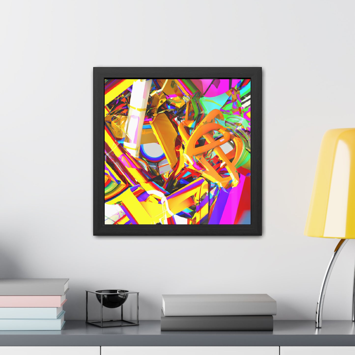 Future Graffiti 17 - on Framed Print