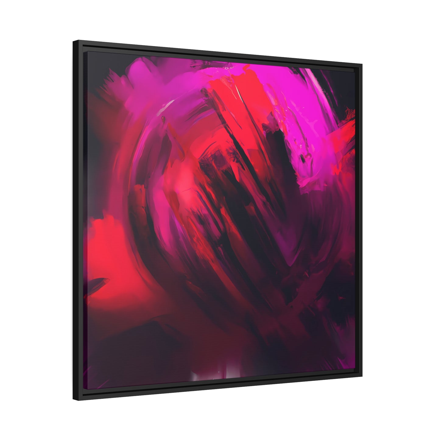 Fabstract 57 - on Framed Canvas