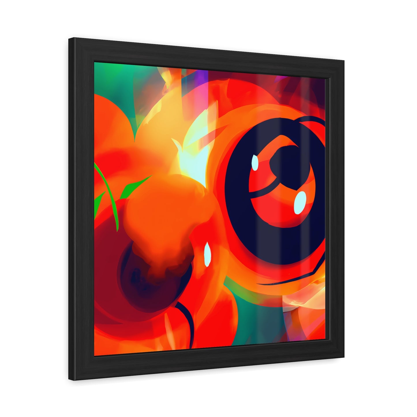 Fabstract 7 - on Framed Print