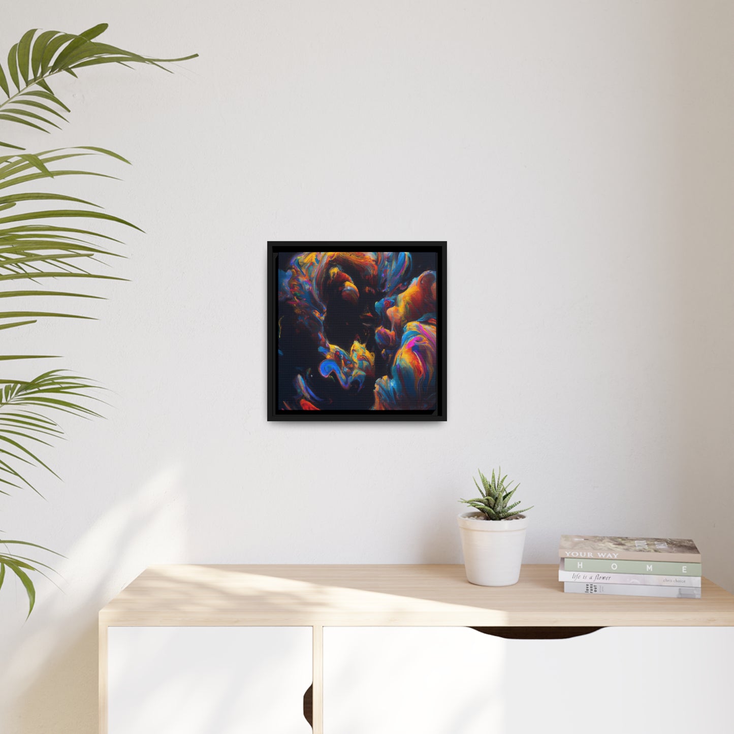 Quantum Euphoria 15 - on Framed Canvas