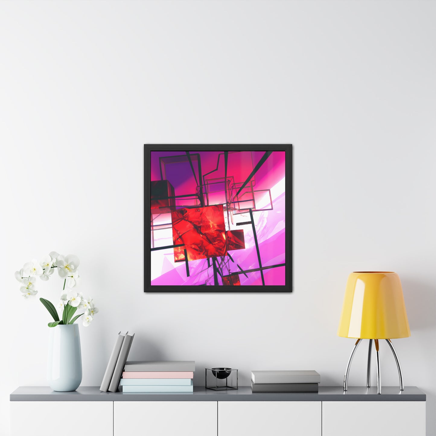 Temporal Flux 7 - on Framed Print