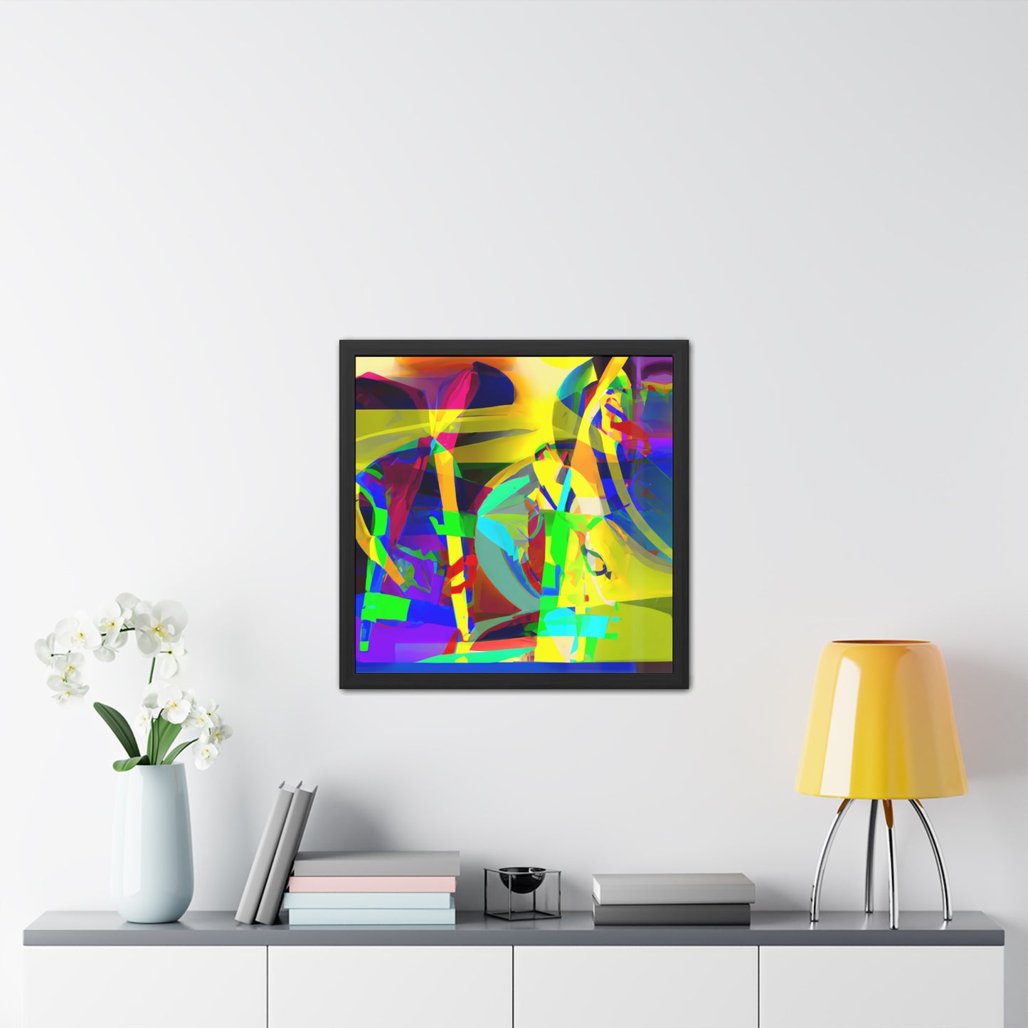 Future Graffiti 4 - on Framed Print