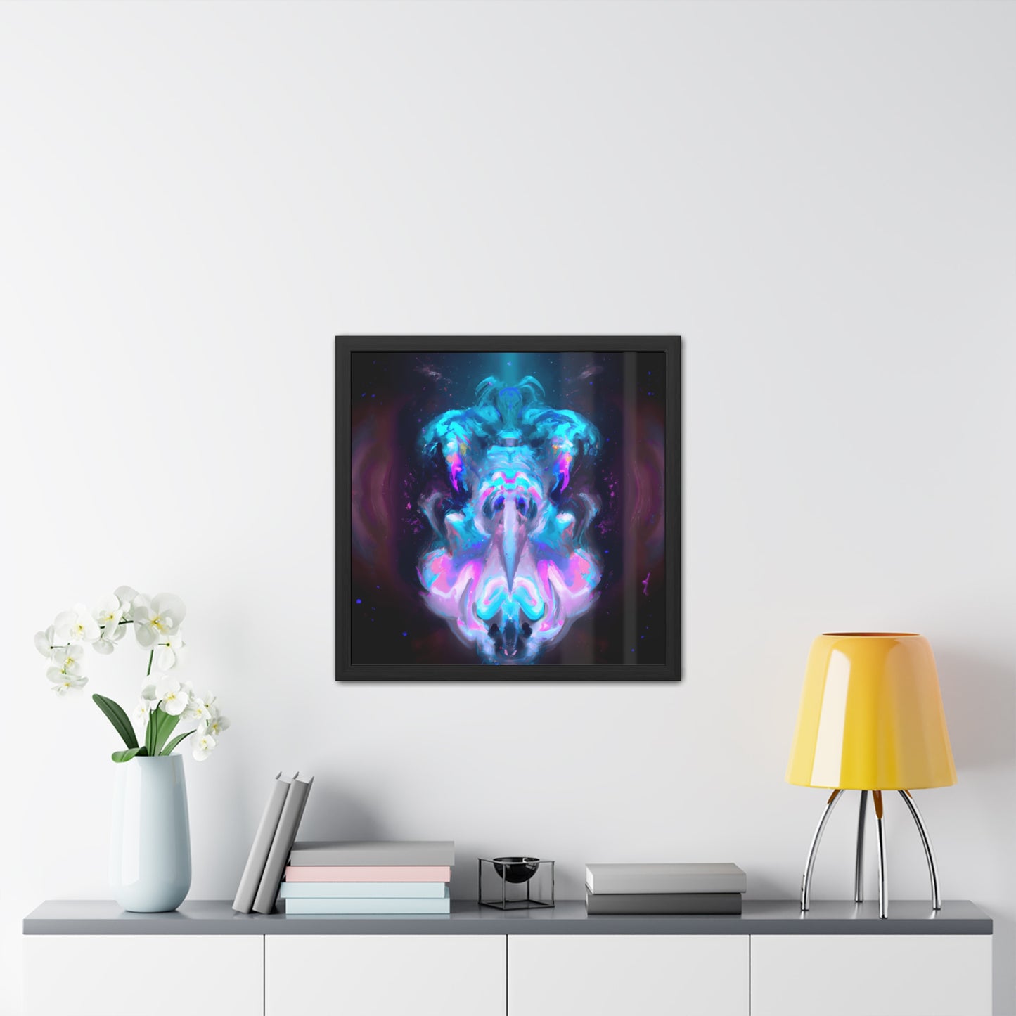 Fabstract 59 - on Framed Print