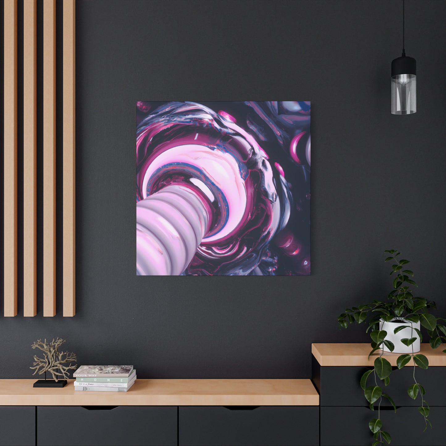 Temporal Flux 15 - on Canvas