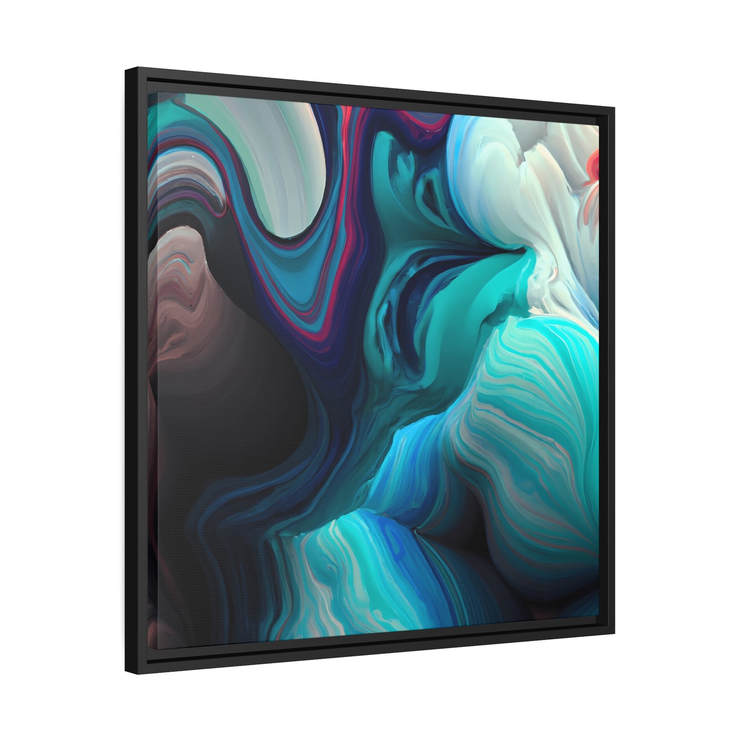 Quantum Euphoria 19 - on Framed Canvas