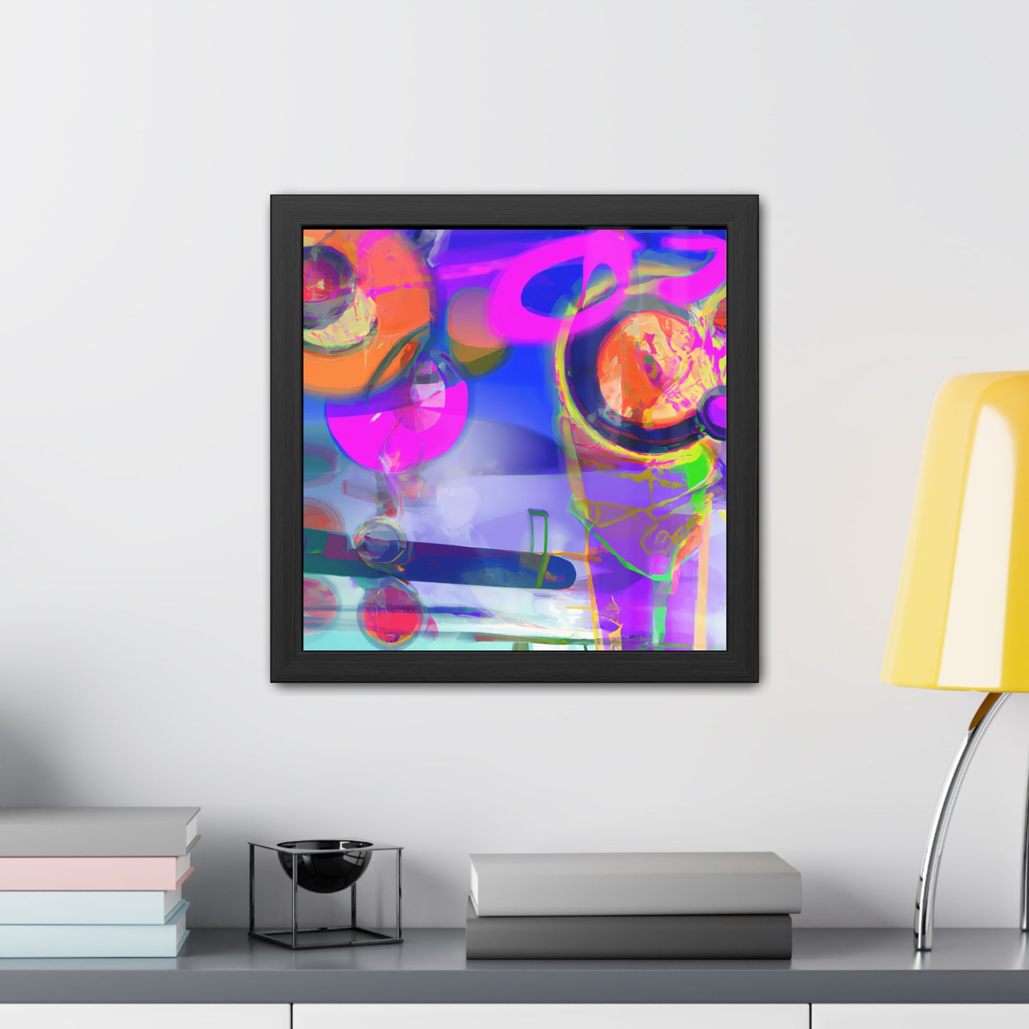 Future Graffiti 11 - on Framed Print