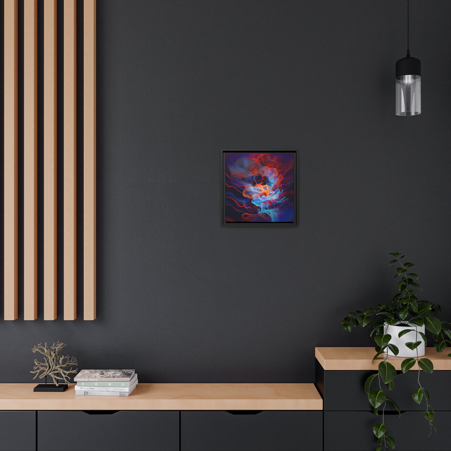 Quantum Euphoria 10 - on Framed Canvas