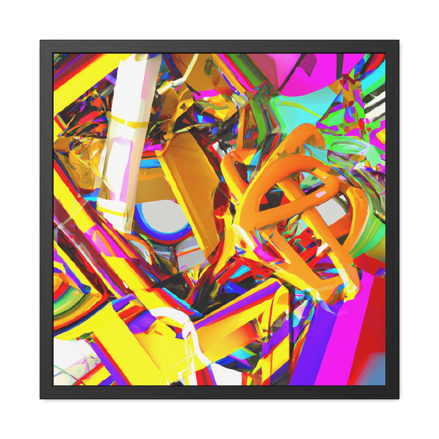 Future Graffiti 17 - on Framed Print