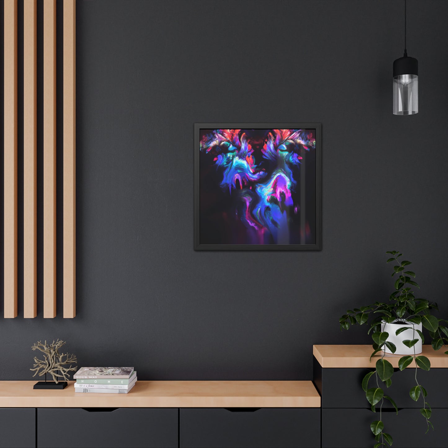 Quantum Euphoria 17 - on Framed Print