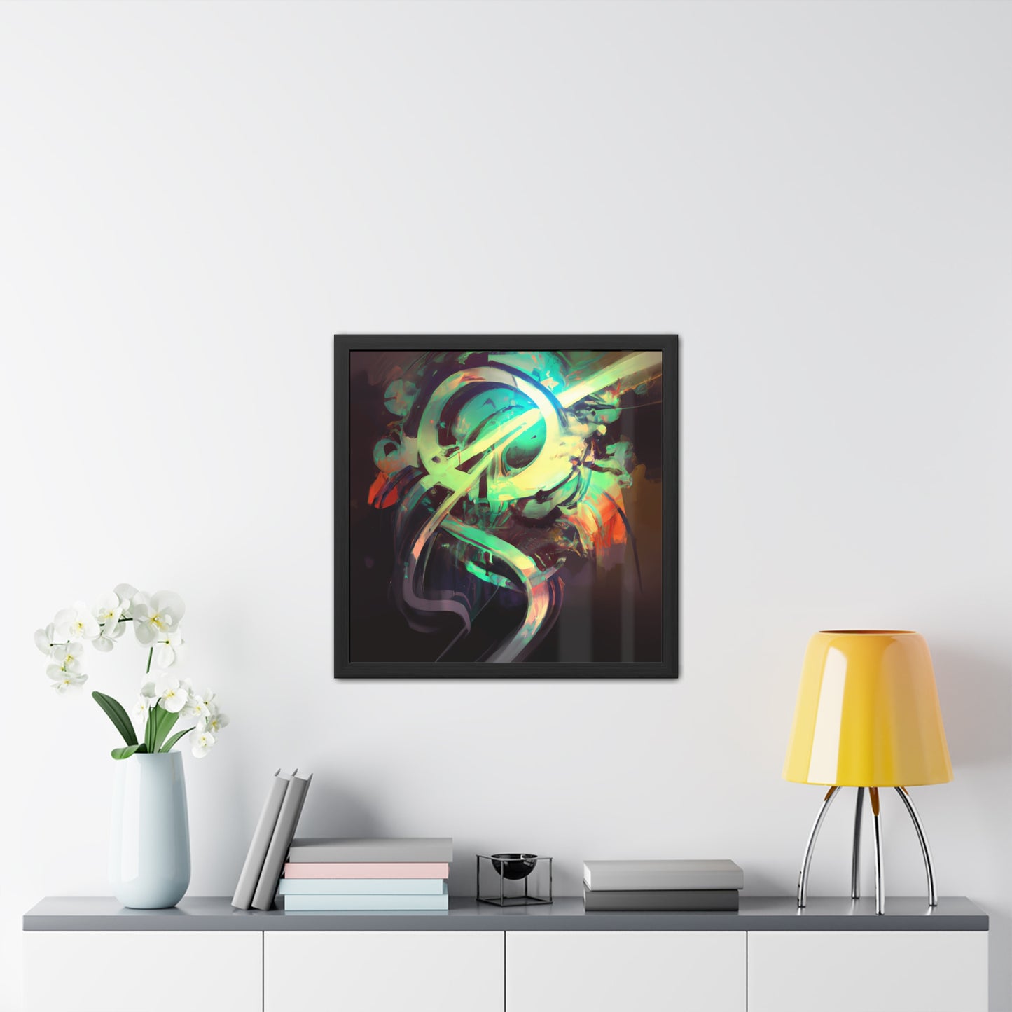 Future Graffiti 10 - on Framed Print