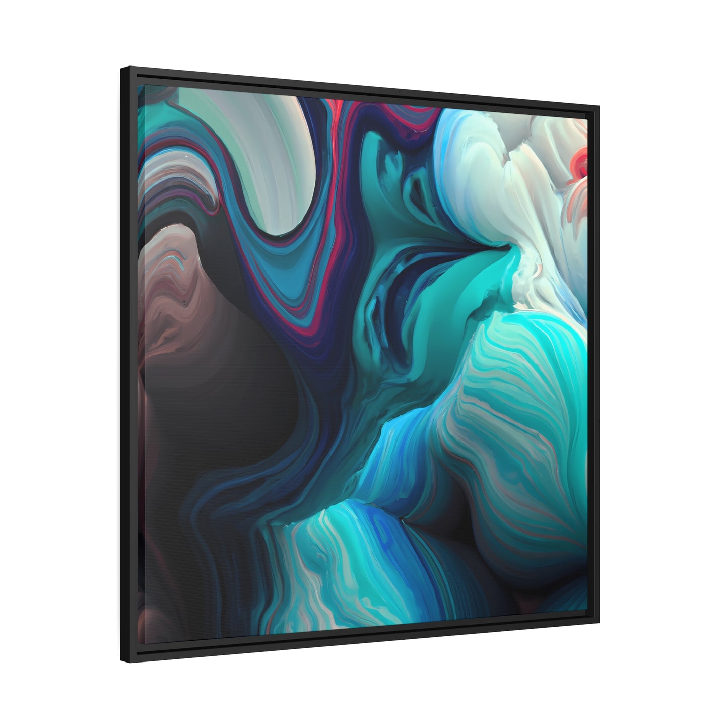 Quantum Euphoria 19 - on Framed Canvas