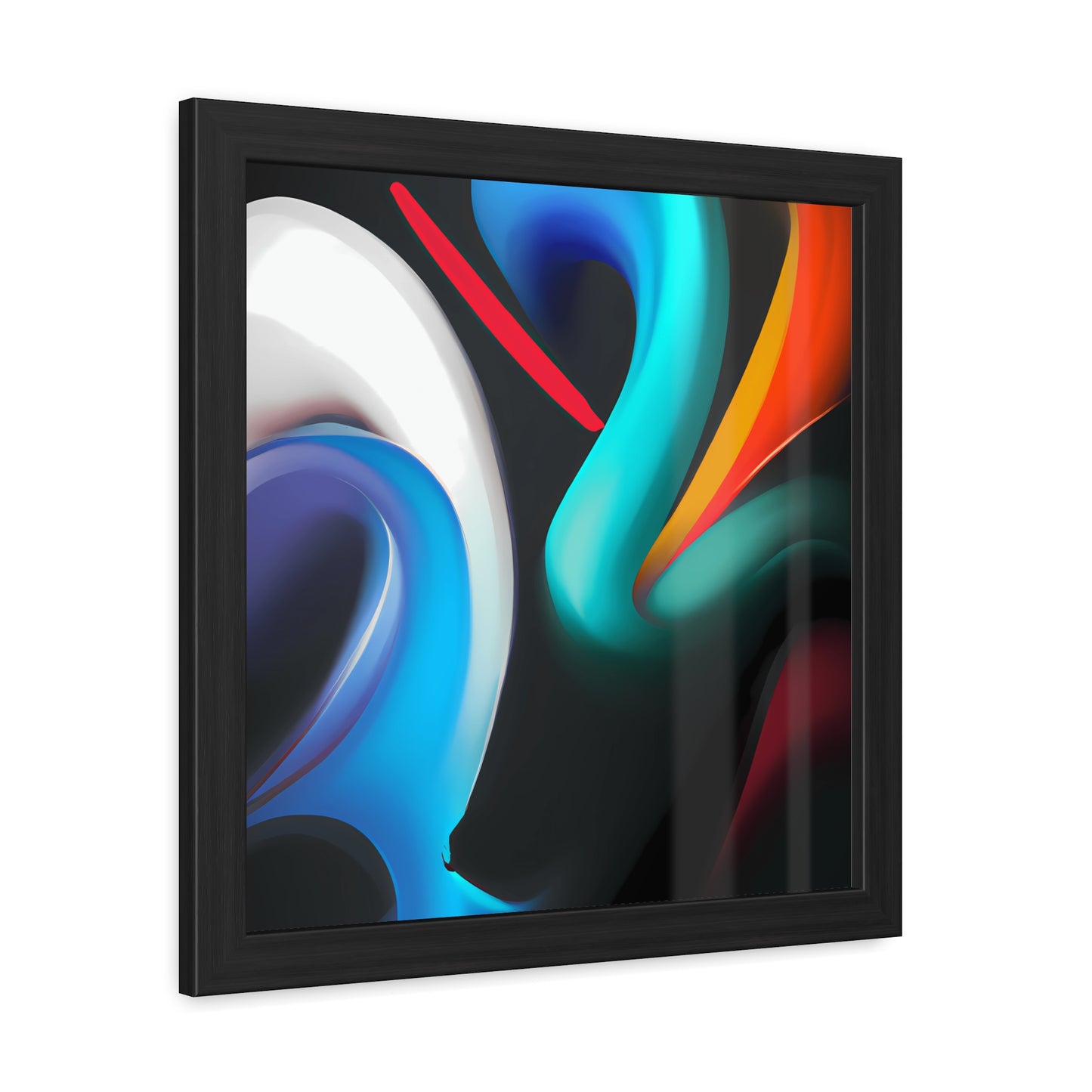 Fabstract 19 - on Framed Print