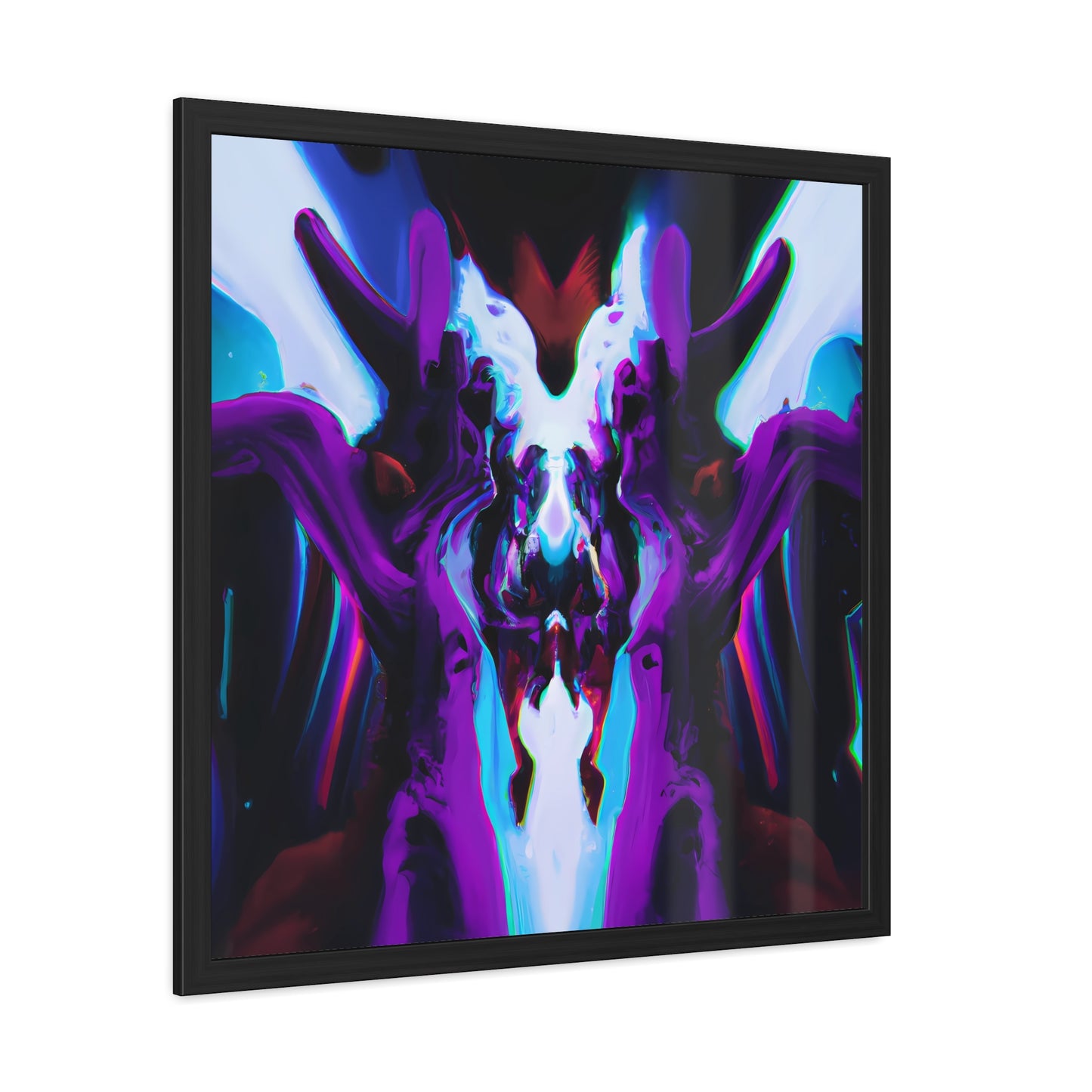 Fabstract 73 - on Framed Print