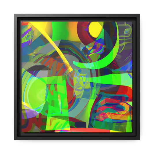 Future Graffiti 12 - on Framed Canvas