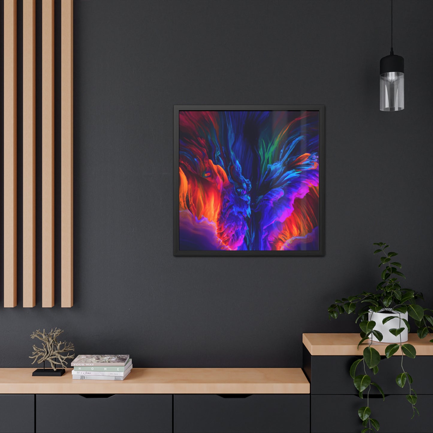 Quantum Euphoria 3 - on Framed Print