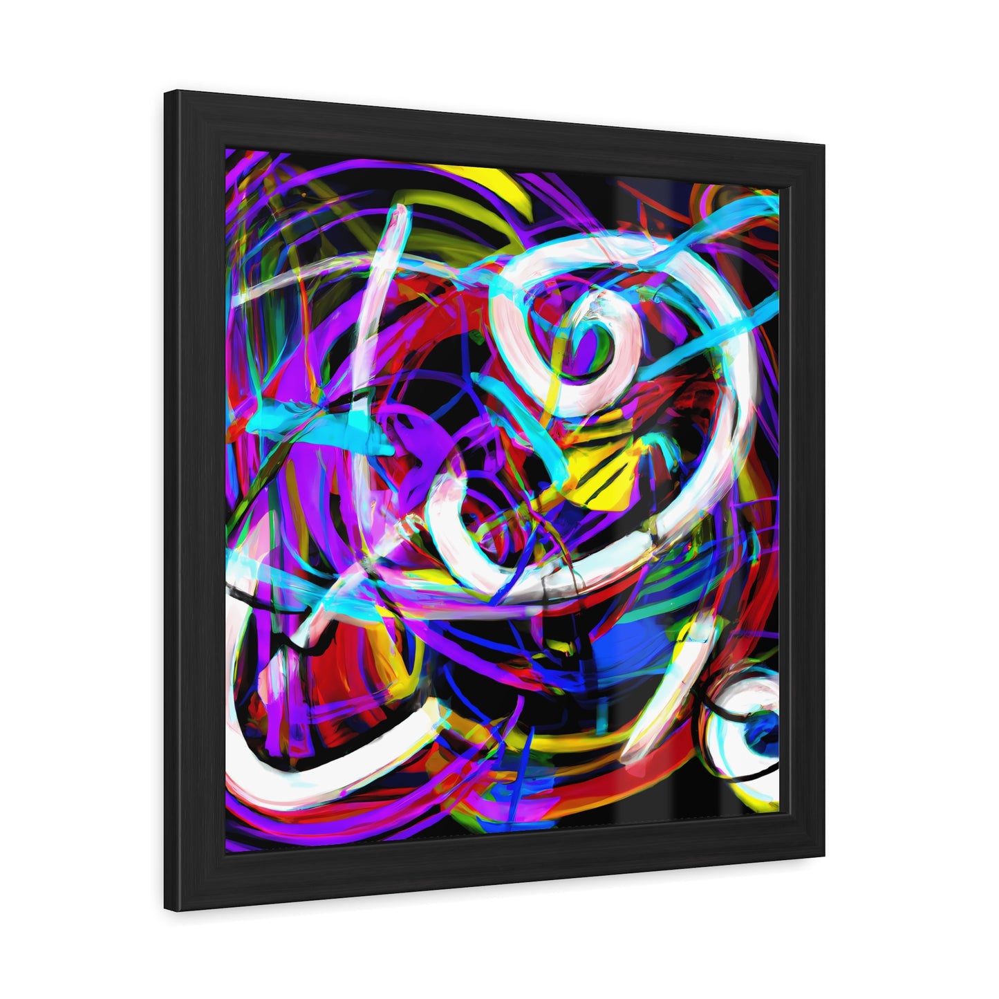 Fabstract 55 - on Framed Print